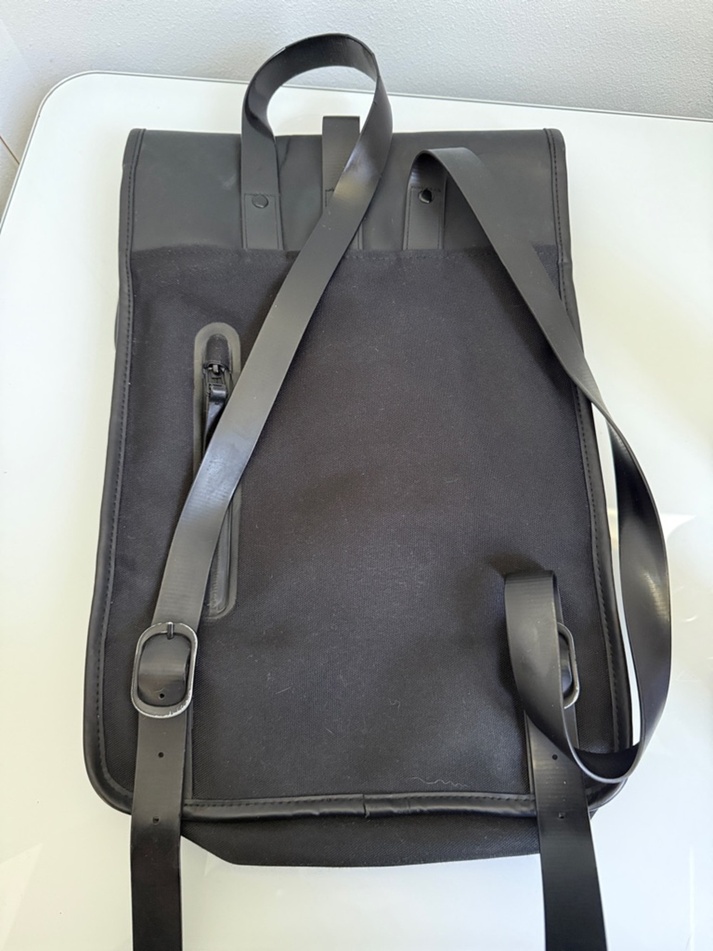 Rains Black Waterproof Backpack Mini - Picture 7 of 12